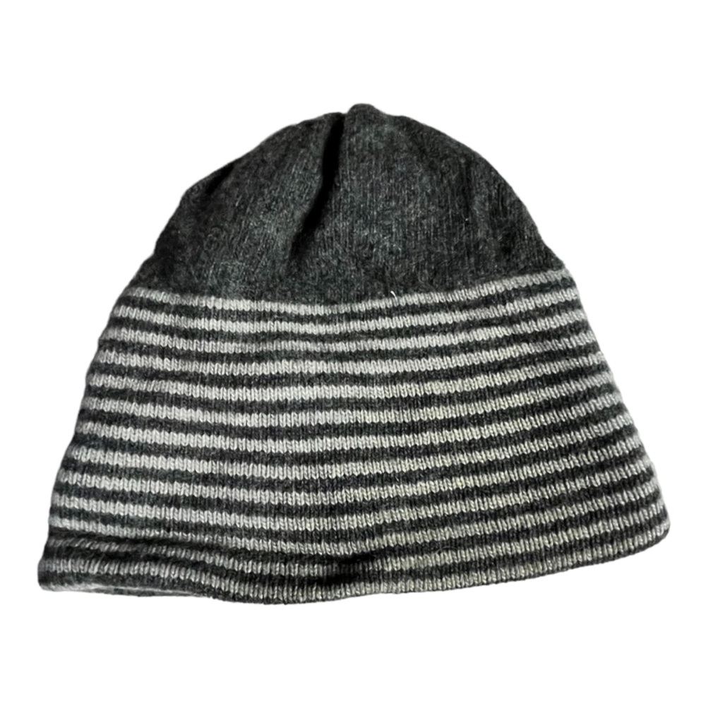 Kids cashmere stripe hat 3-9 old
